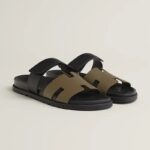Hermes Cyphre Sandal Green