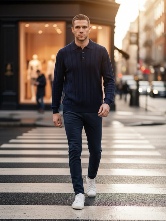 Loro Piana long sleeve blue